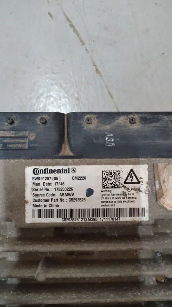 Modulo Motor Cummins Isf 3.8 Delivery 11180 5293526 5wk91207