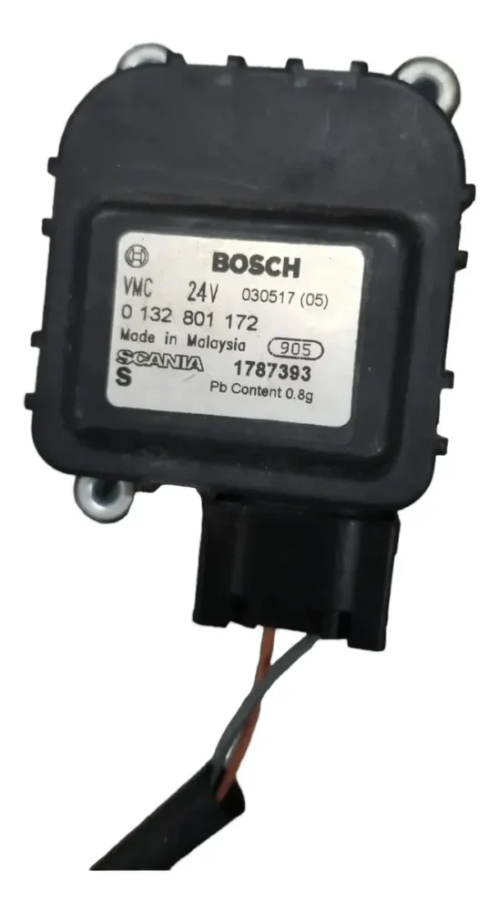 Motor Regulador Entrada De Ar Scania 1787393 Original 24v (Usado)